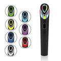 7 Colors Ager Booster Pro 6 In1 Lifting Face Neck Therapy Wand LED Vibration Massager Beauty Device Skincare & Blue Rejuvenation